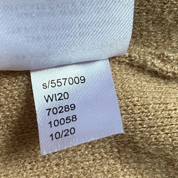 New ANN TAYLOR The Sweater Jogger Pant Tan XXL 557009 - Picture 9 of 13